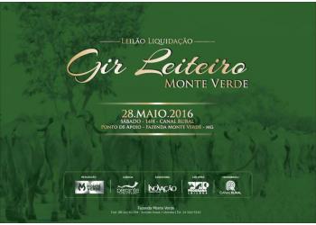 Leilão Liquidação Gir Leiteiro Monte Verde - 28/05/16